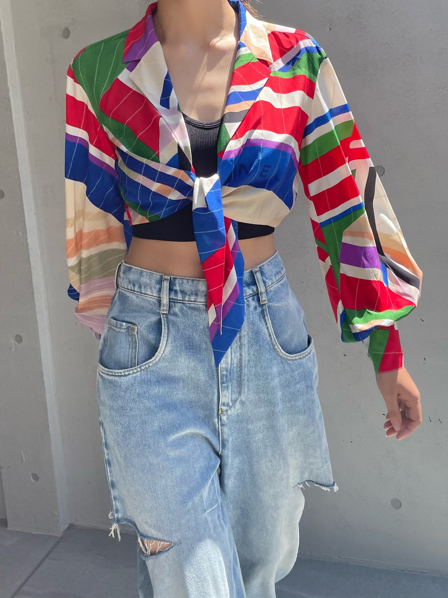 CHANEL 06P シルクシャツ